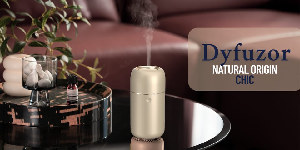 Dyfuzor Natural Origin Chic złoty