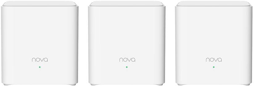 Tenda EX3-3 siatkowy system wi-fi Dual-band (2.4 GHz/5 GHz) Wi-Fi 6 (802.11ax) Biały 1 Wewnętrzne