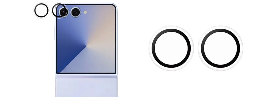 Szkło hartowane na obiektyw PanzerGlass  Hoops do Samsung Galaxy Z Flip7