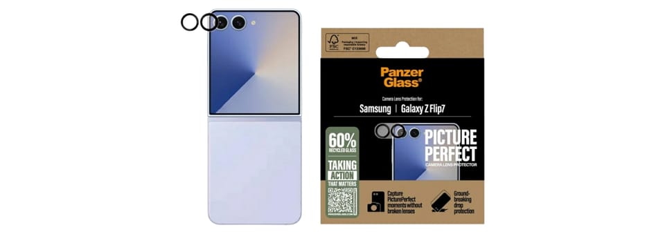Szkło hartowane na obiektyw PanzerGlass  PicturePerfect do Samsung Galaxy Z Flip7