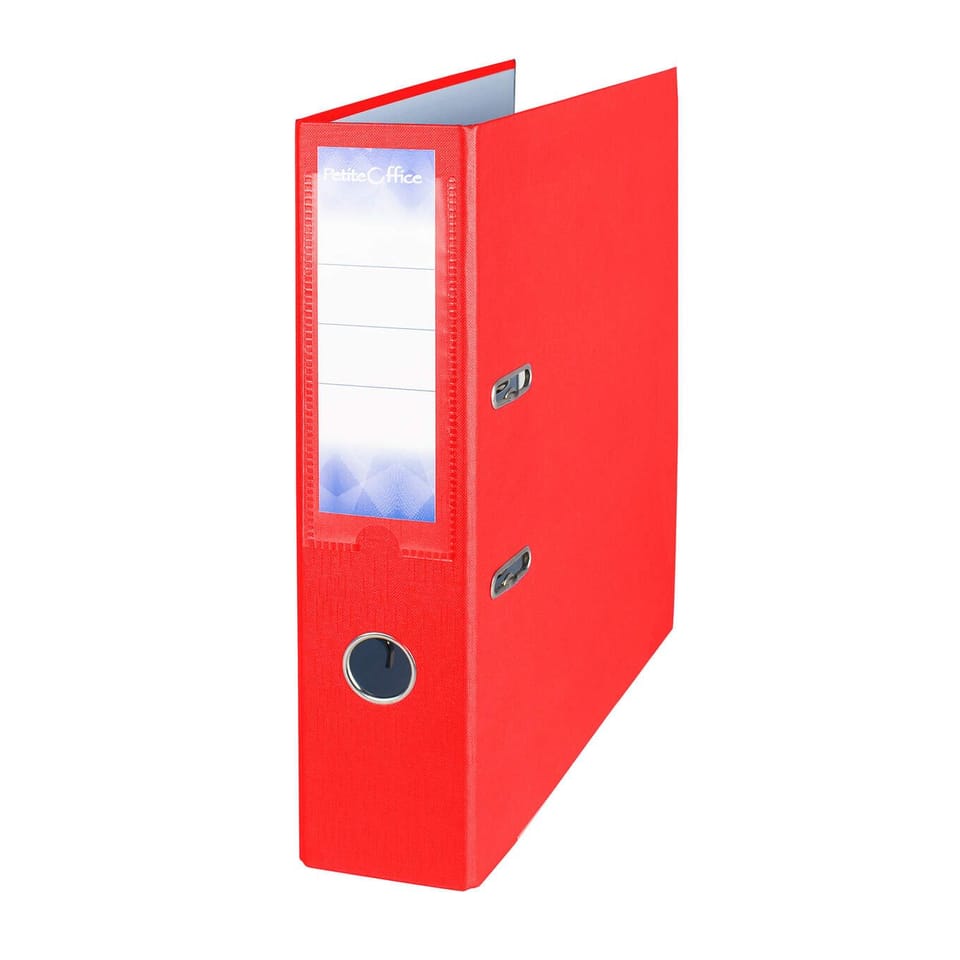 Segregator PETITE OFFICE A4/75mm czerwony PO76193 STRIGO