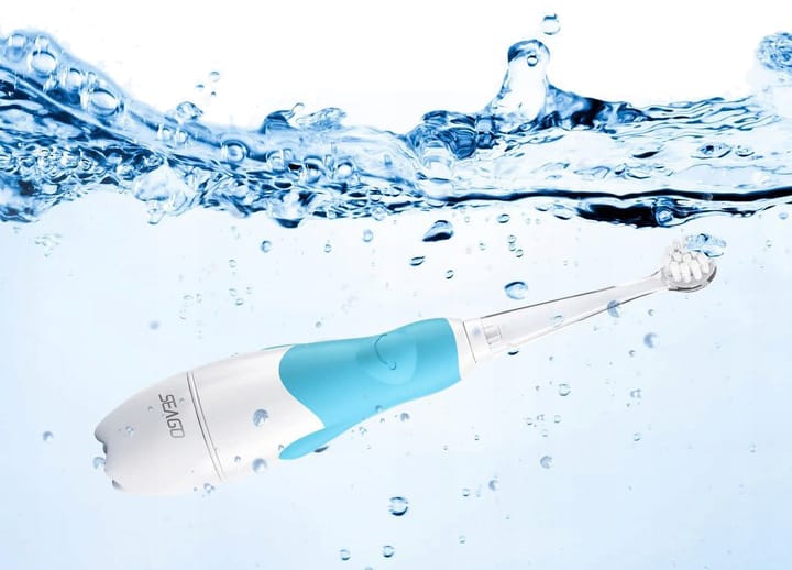 Szczoteczka soniczna dla dzieci 4 końcówki Seago SG-513 (Blue)