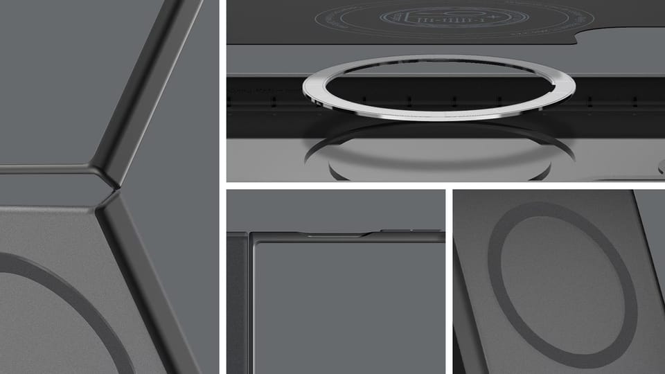 Etui Samsung Spigen Capella do Galaxy Z  Flip7 przezroczysty