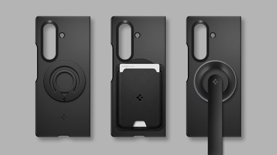 Etui Samsung Spigen Thin Fit Magnet do   Galaxy Z Fold7 czarny