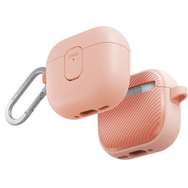 Etui UNIQ Clyde do AirPods 4 Lock Case   różowy