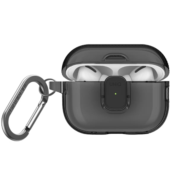 Etui UNIQ Glase Pro do AirPods Pro 2     Lock Case dymny