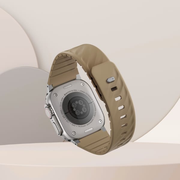 Pasek UNIQ Fluo do Apple Watch           49/46/45/44/42/41/40mm Magnetic beżowy