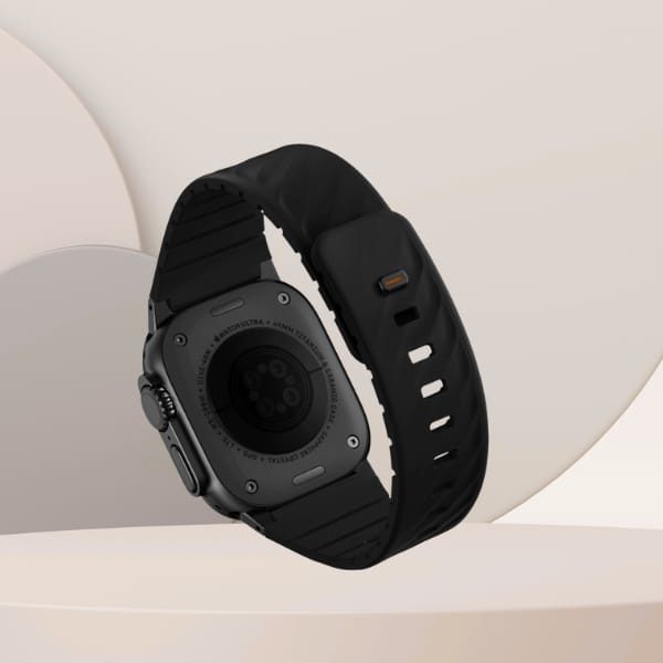 Pasek UNIQ Fluo do Apple Watch           49/46/45/44/42/41/40mm Magnetic czarny