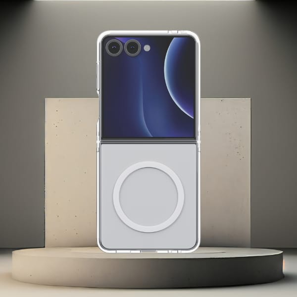 Etui UNIQ LifePro Xtreme do Samsung      Galaxy Z Flip7 Magclick Charging przezroczysty