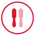 REVLON RVDR5222 PINK Suszarko-lokówka do włosów, owalna szczotka, jonizacja