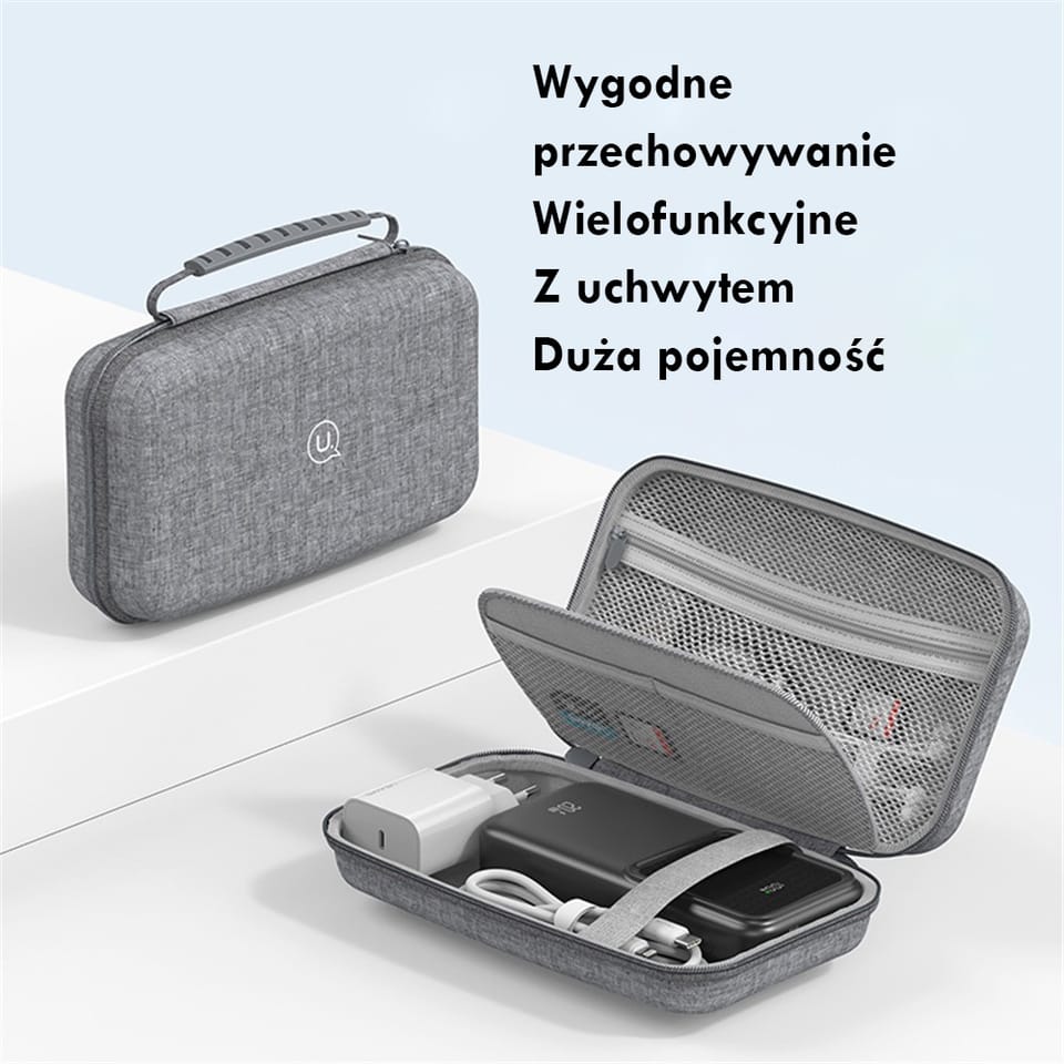 Etui ochronne USAMS ZB290 do akcesoriów  szary