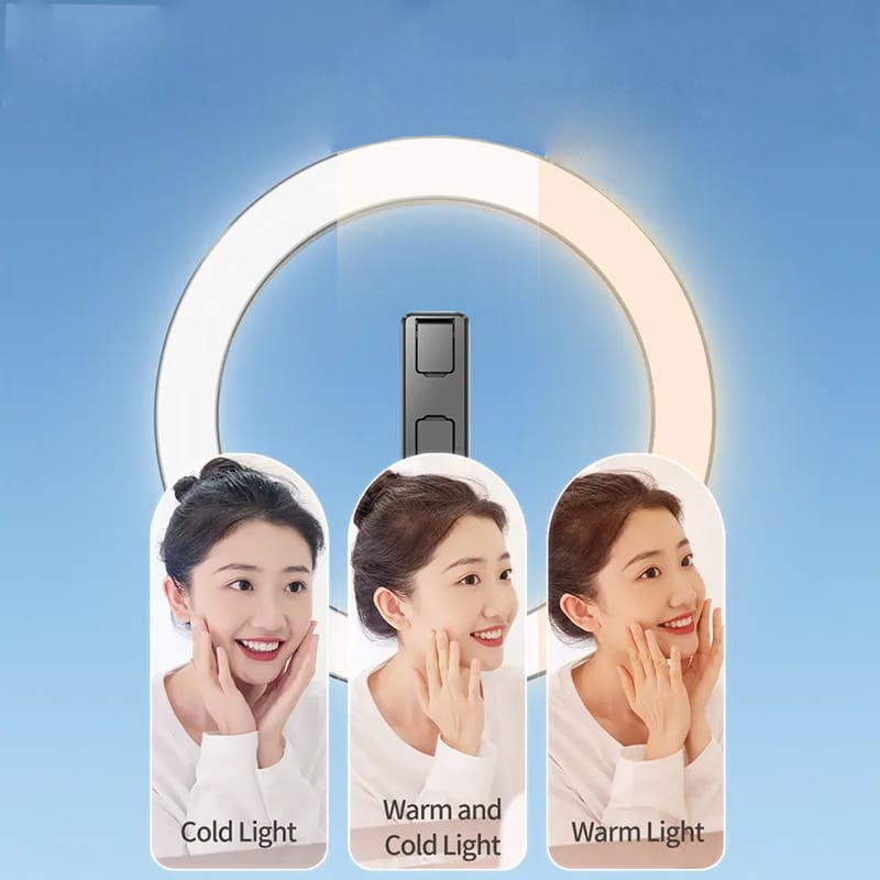 Uchwyt na telefon z lampą USAMS ZB323    10-calowa 1200mAh 2,3m czarny