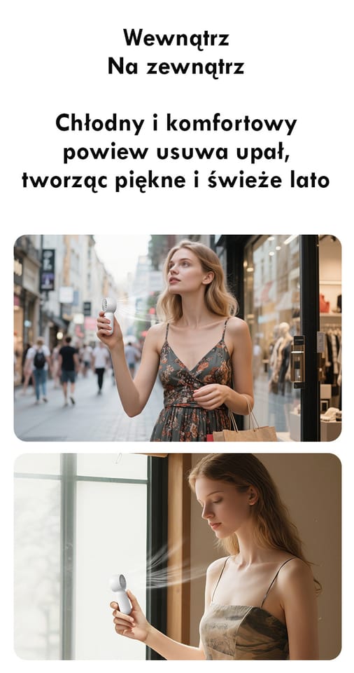Wiatrak ręczny USAMS Mini Pocket ZB354   fioletowy