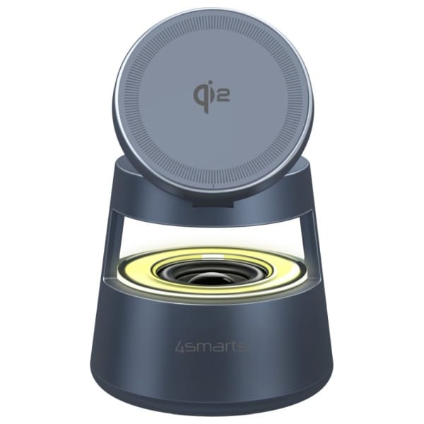 Stacja ładująca 4smarts Aura Sound Qi2   szary