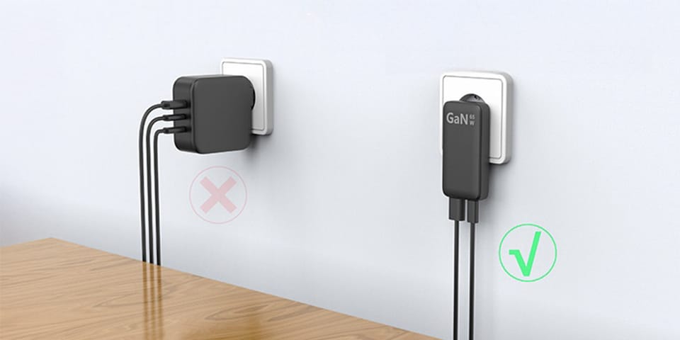 Beline Ład. siec. 1x USB-C + 1x USB 65W  czarna /black (only head) PD 3.0 + QC 3.0  BLN2CW65