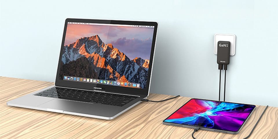 Beline Ład. siec. 1x USB-C + 1x USB 65W  czarna /black (only head) PD 3.0 + QC 3.0  BLN2CW65