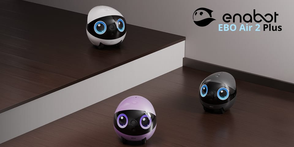 Inteligentny robot towarzyszący ENABOT   EBO Air2  Plus biały