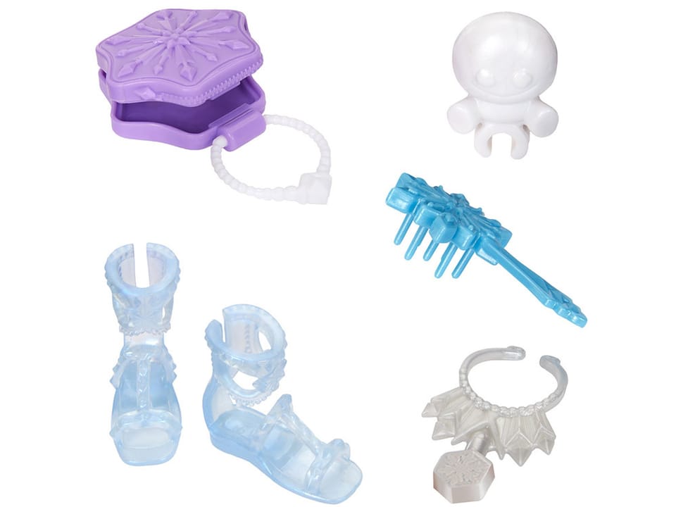Mattel Disney Princess Frozen Spin & Reveal Lalka Elsa + akcesoria ZA6043