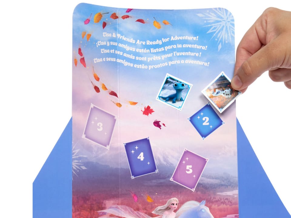 Mattel Disney Princess Frozen Spin & Reveal Lalka Elsa + akcesoria ZA6043