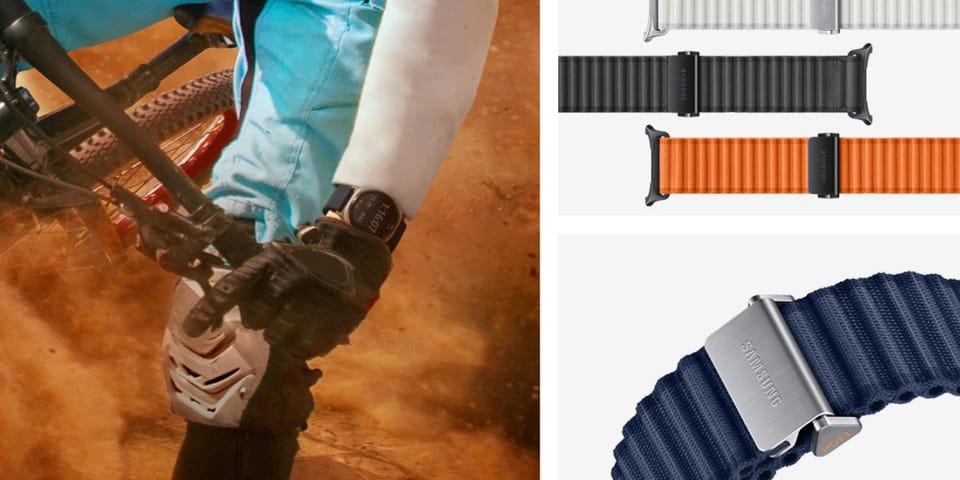 Pasek Samsung Trail Band do Samsung      Watch Ultra niebieski