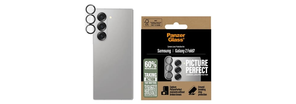 Szkło hartowane na obiektyw PanzerGlass  PicturePerfect do Samsung Galaxy Z Fold7