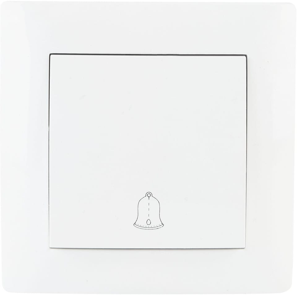 Przycisk dzwonkowy VCX WESA LC 06 Biały