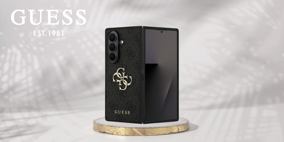 Etui Guess Big 4G Logo Classic Logo do   Samsung Galaxy Z Fold7 czarny