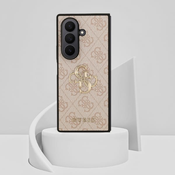 Etui Guess Big 4G Logo Classic Logo do   Samsung Galaxy Z Fold7 różowy
