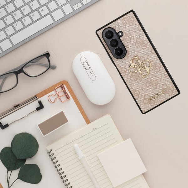 Etui Guess Big 4G Logo Classic Logo do   Samsung Galaxy Z Fold7 różowy
