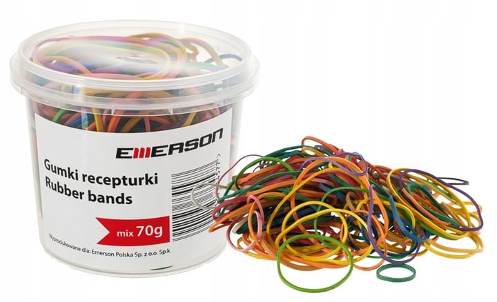 Gumki recepturki 70g mix w pudełku plastikowym grecmixxcolor0x0x0 EMERSON
