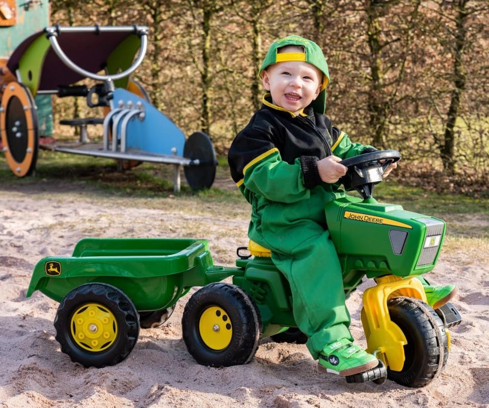 Traktor 3-Kołowy z przyczepą Rolly Toys 052769 John Deere