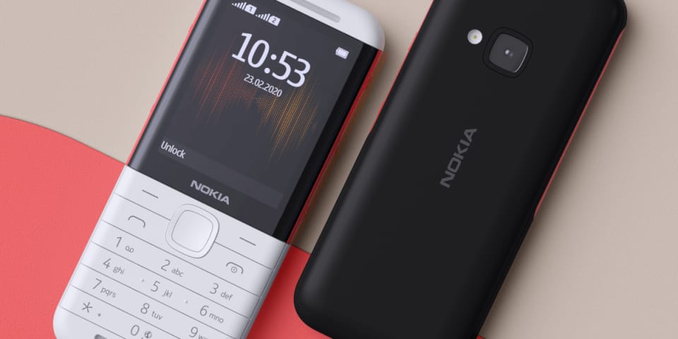 Telefon Nokia 5310 TA-1603 DS            czarno-czerwony