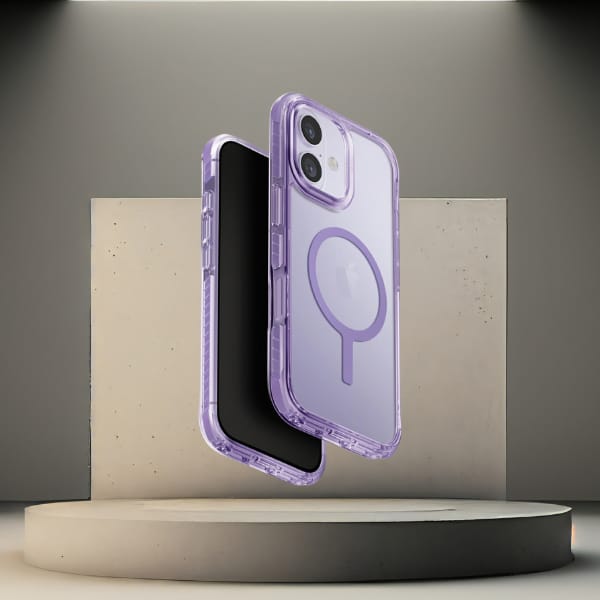 Etui UNIQ Combat do iPhone 17 Magclick   Charging lilak