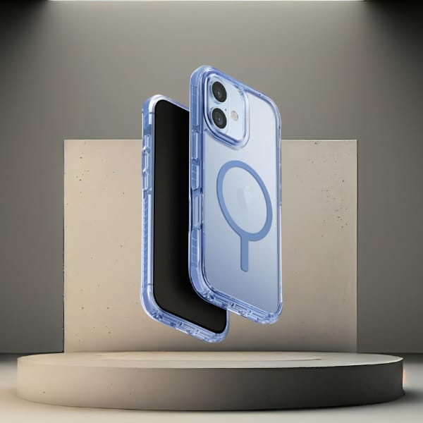 Etui UNIQ Combat do iPhone 17 Magclick   Charging niebieski