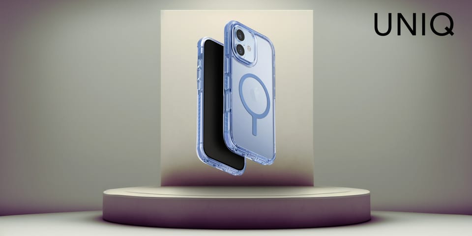 Etui UNIQ Combat do iPhone 17 Magclick   Charging niebieski