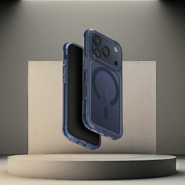 Etui UNIQ Combat do iPhone 17 Pro        Magclick Charging niebieski