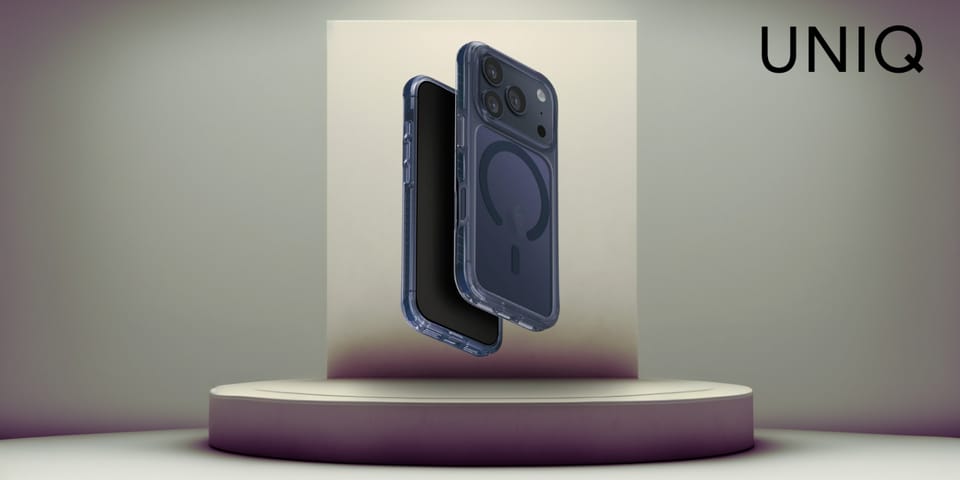 Etui UNIQ Combat do iPhone 17 Pro        Magclick Charging niebieski