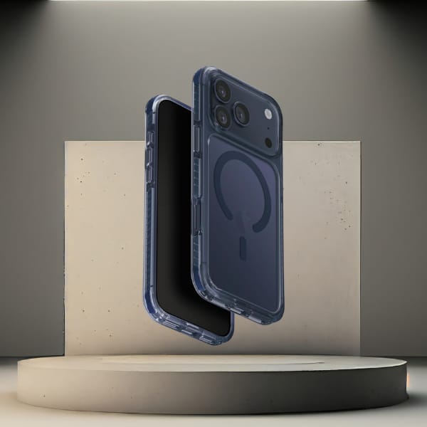 Etui UNIQ Combat do iPhone 17 Pro Max    Magclick Charging niebieski