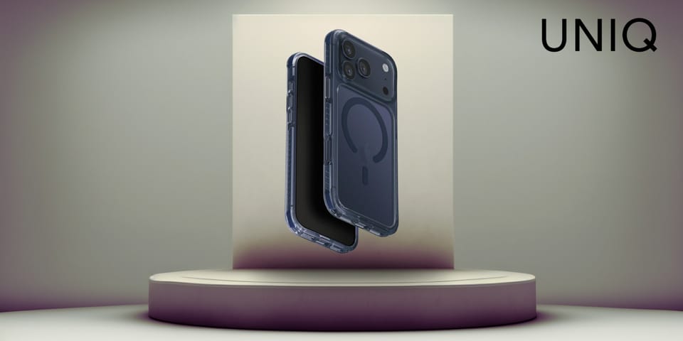 Etui UNIQ Combat do iPhone 17 Pro Max    Magclick Charging niebieski