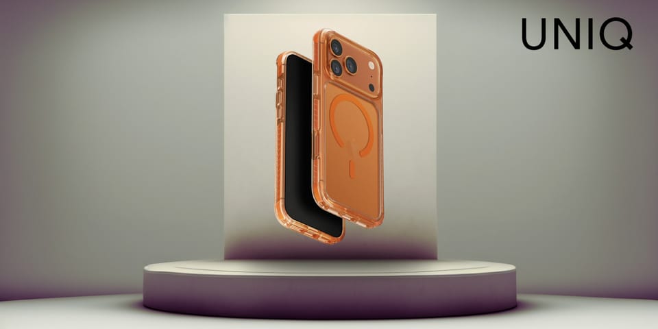 Etui UNIQ Combat do iPhone 17 Pro Max    Magclick Charging pomarańczowy