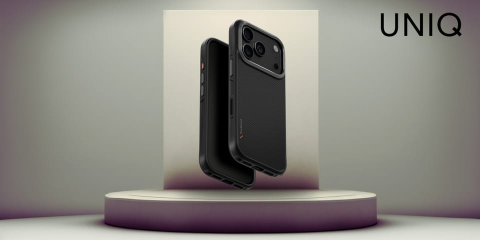 Etui UNIQ Keva do iPhone 17 Pro Magclick Charging czarny