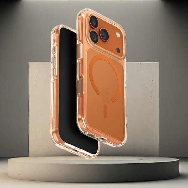 Etui UNIQ LifePro Xtreme do iPhone 17    Pro Magclick Charging pomarańczowy