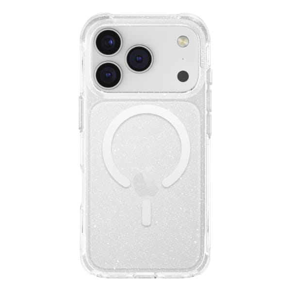 Etui UNIQ LifePro Xtreme do iPhone 17    Pro Magclick Charging przezroczysty/brokat