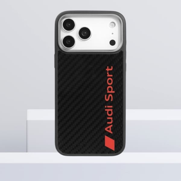 Etui Audi R8 Carbon Fiber MagSafe do     iPhone 17 Pro Max czarny