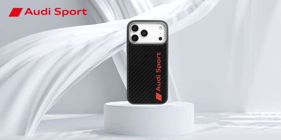 Etui Audi R8 Carbon Fiber MagSafe do     iPhone 17 Pro Max czarny