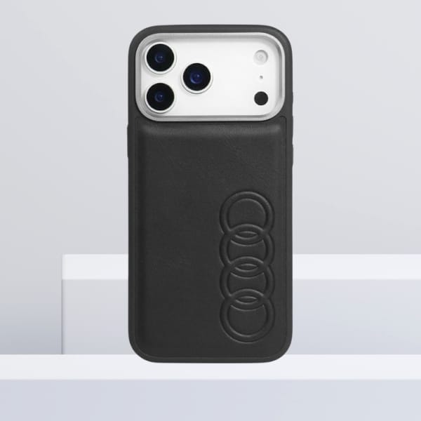Etui Audi TT Synthetic Leather MagSafe   do iPhone 17 Pro Max czarny