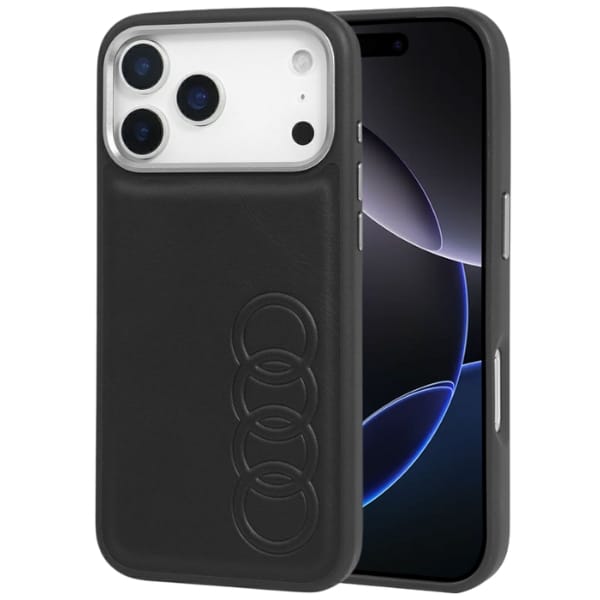 Etui Audi TT Synthetic Leather MagSafe   do iPhone 17 Pro Max czarny