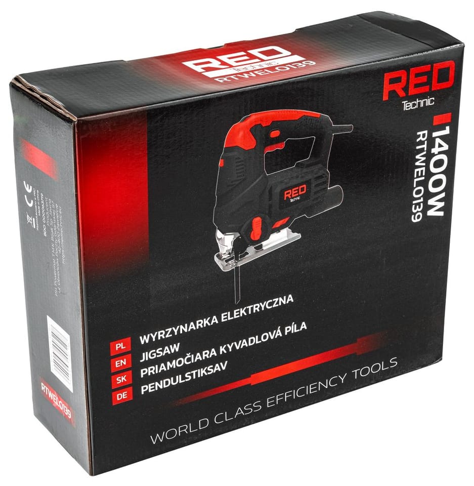 Wyrzynarka do drewna Red Technic RTWEL0139