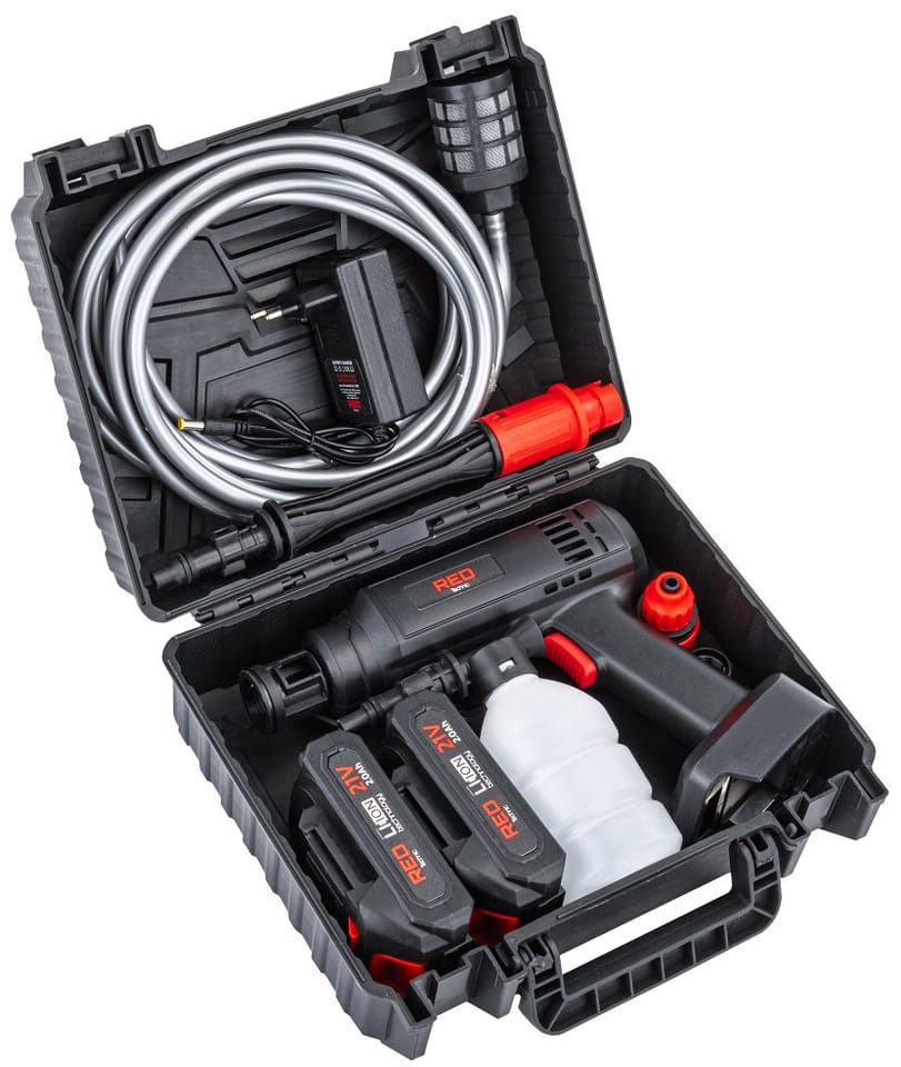 Myjka ciśnieniowa akumulatorowa Red Technic RTMC0149