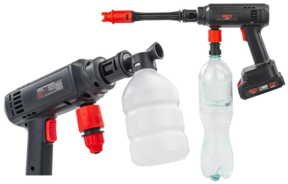 Myjka ciśnieniowa akumulatorowa Red Technic RTMC0149